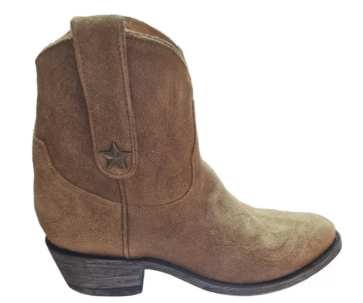 STIVALETTO AGAVE STAR 7 TAN SUEDE